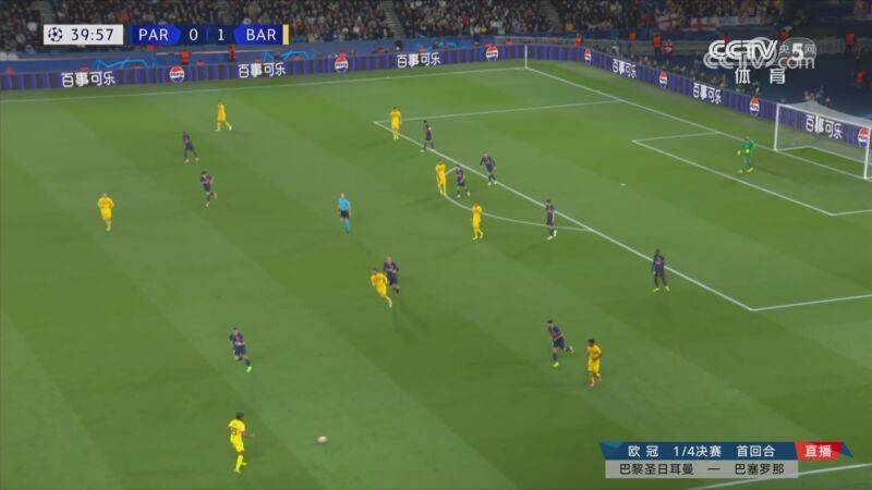  04月11日 歐冠1/4決賽首回合 巴黎圣日耳曼vs巴塞羅那 全場錄像