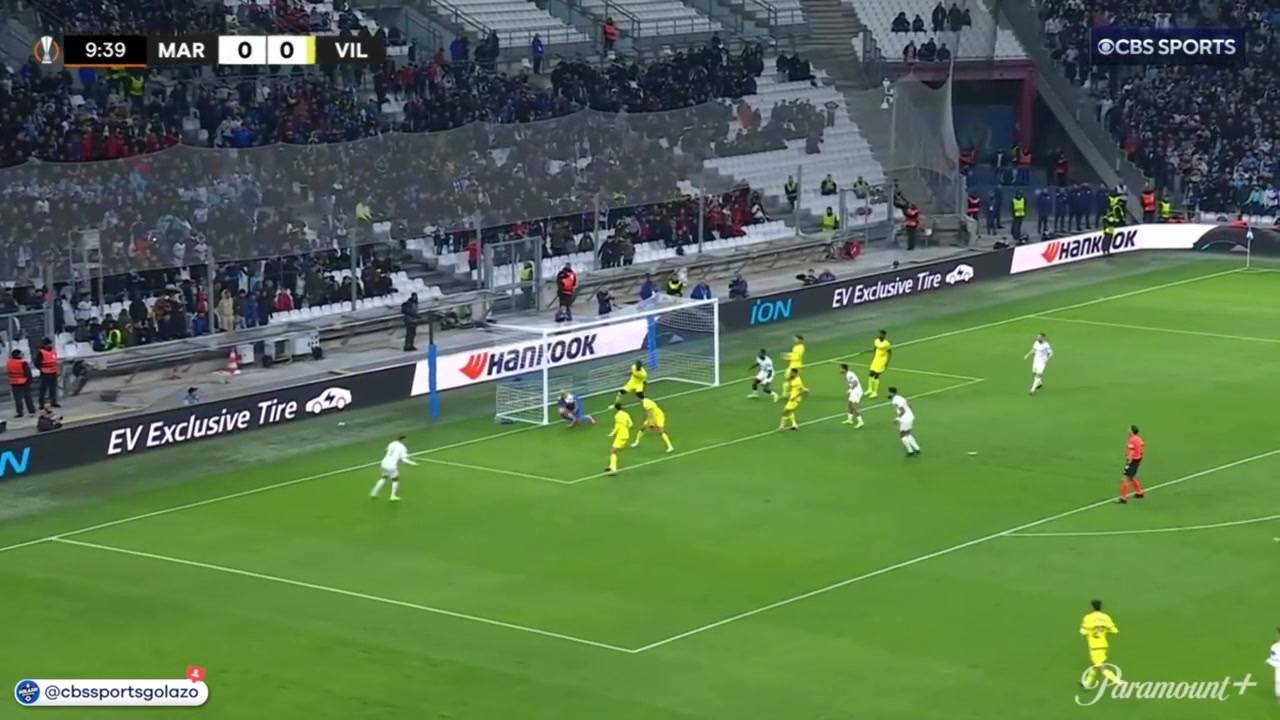  歐聯杯-奧巴梅揚梅開二度 馬賽4-0大勝比利亞雷亞爾