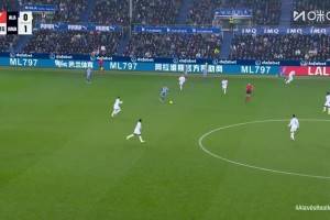 皇馬被扳平！皇馬后防漏人，文森特替補登場1分鐘反越位單刀破門