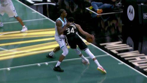 太強了！字母哥碾壓籃下+反擊上籃終結比賽