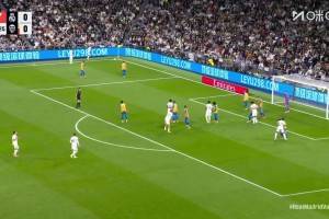 皇馬領(lǐng)先！米利唐頭球造成對(duì)手手球犯規(guī)，姆巴佩點(diǎn)射破門