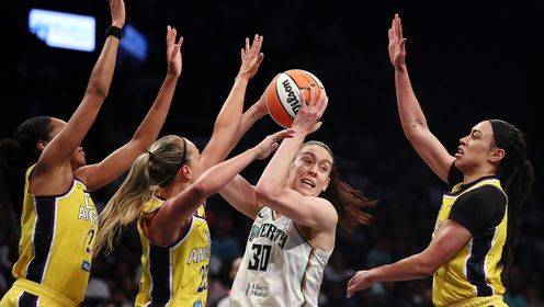 [腾讯集锦]WNBA常规赛 洛杉矶火花  79 - 89  纽约自由人 全场集锦