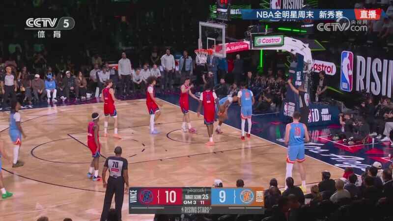 02月14日NBA全明星新秀賽決賽 卡特隊 - 安東尼隊 全場錄像