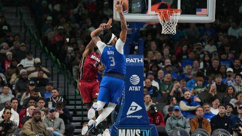 ?独行侠7人上双杀绝热火取3连胜 弗拉格22+6 韦尔22+10