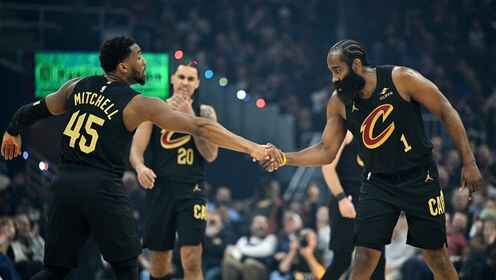 ??騎士25分大勝奇才 哈登一球13分 梅里爾三分10中9 米切爾30分