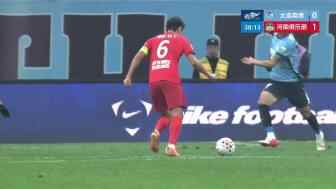 [进球视频]反客为主！王上源禁区内抽射破门，河南客场1-0领先英博