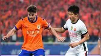 [咪咕全场集锦]中超-近4轮仅1胜！泰山1-1残阵海港 杨希处子球克雷桑小角度任意球扳平