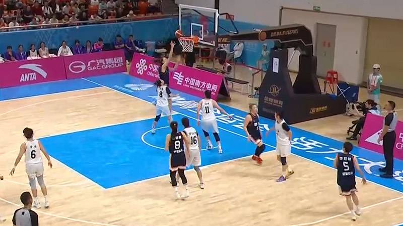 全运女篮小组赛 上海全运女篮  69 - 126  四川全运女篮 全场集锦