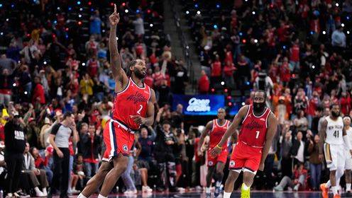 ??小卡34+6斷&中投壓哨絕殺 快船送鵜鶘開季5連敗 哈登24+14