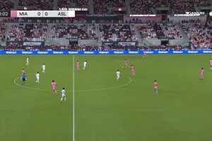  联盟杯-迈阿密国际4-2圣路易斯 梅西2射1传