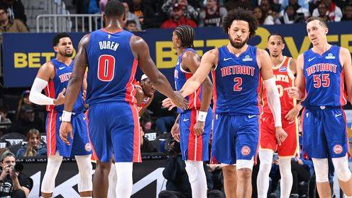 🏀活塞8人上双大胜老鹰迎3连胜 康宁汉姆15+7 约翰逊19+11+11