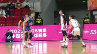 01月25日WCBA常規賽 上海女籃82-105四川女籃 全場集錦