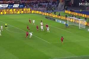 蘇萊傳中送出美妙弧線，科內頭槌破門打破僵局