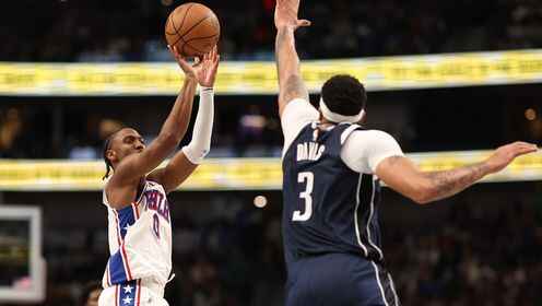 ??76人送獨行俠4連敗 馬克西34+8+10 VJ23分5板4斷 弗拉格15中5