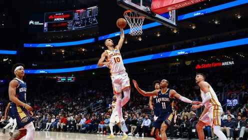 ??老鷹7人上雙送鵜鶘9連敗 里薩謝25+8 約翰遜19+8 錫安22+8+6