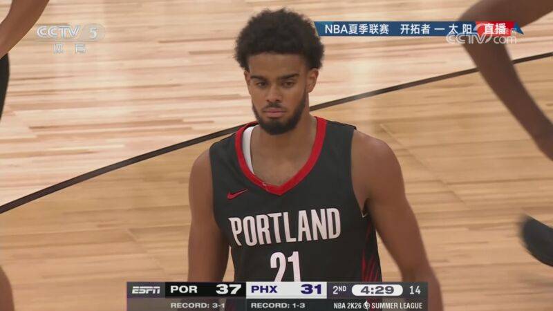 07月20日NBA夏季联赛 开拓者 - 太阳 全场录像