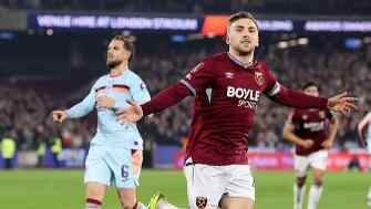 [咪咕全场集锦]足总杯-鲍文、伊戈尔·蒂亚戈双响 西汉姆联7-5布伦特福德晋级八强