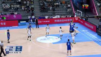 11月08日全运男篮小组赛 上海全运男篮  109 - 82  湖北全运男篮 全场集锦