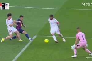 個人能力！坎塞洛長途奔襲破門，巴薩5-1領先塞維利亞！