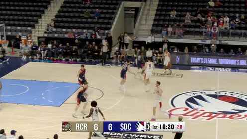 楊瀚森首節(jié)6中5得到13分