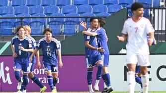 U23亞洲杯-兩戰轟8球！日本U23隊3-0阿聯酋取兩連勝 大關友翔世界波