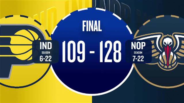 ??鵜鶘擊退步行者喜提4連勝 錫安29+7 奎因8中8 西亞卡姆22+5