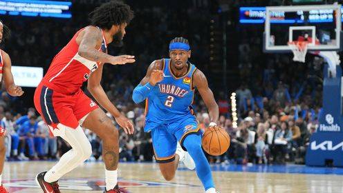 連續(xù)77場(chǎng)20+！亞歷山大vs奇才拿到31分7助集錦