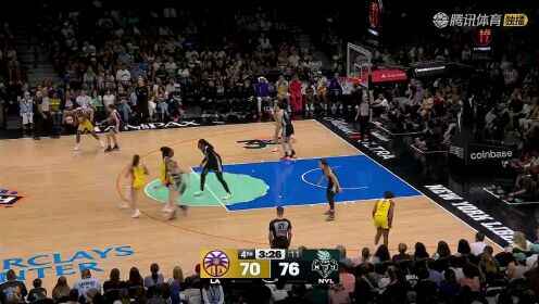  WNBA常規賽 洛杉磯火花 81 - 85 紐約自由人