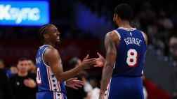 ??76人大勝奇才 喬治39+5+6 馬克西28+9 埃奇庫姆23+10