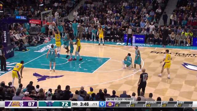 ?湖人擒蜂近7战6胜！东契奇38+6+7 里夫斯复出24分 斯玛特7断