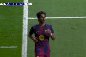 火力全開！奧爾莫助攻費蘭破門，巴薩第24分鐘扳平總比分！