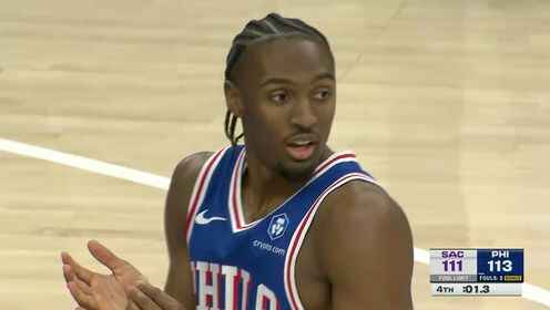 塔圖姆戰術！馬克西中圈接球 閃擊籃下絕殺國王！