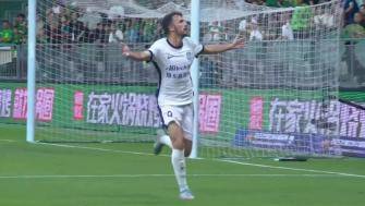 阿代米兜射中柱，基莱斯补射达成双响，津门虎2-1国安