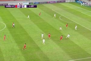  海港这球太可惜了❗️蒯纪闻绝妙直塞 李新翔射门太正失良机