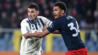 意甲-门将莱亚利开场染红希恩补时绝杀 亚特兰大客场1-0热那亚