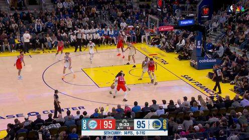 本賽季出戰(zhàn)時雷霆不??！霍姆格倫vs勇士21分8板3助集錦