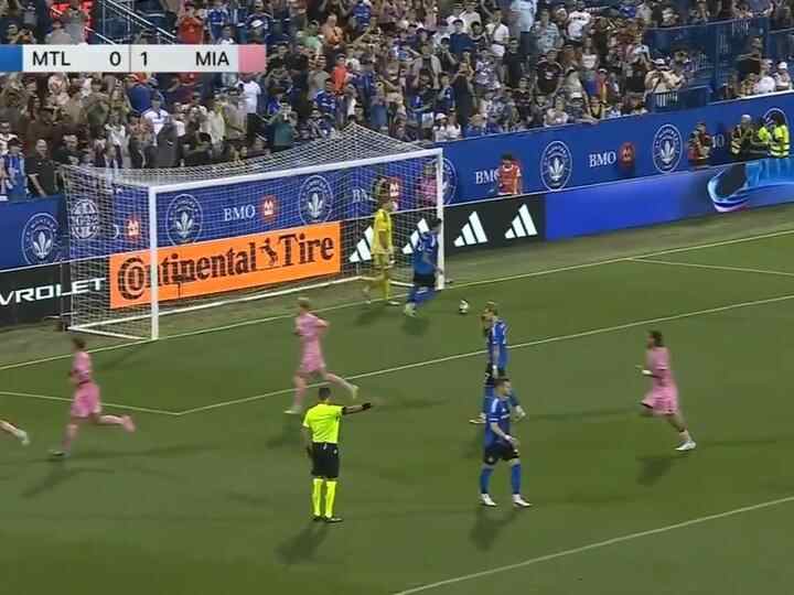  迈阿密1-0蒙特利尔 贝尔特拉梅造点+疑似重伤苏牙勺子点球制胜