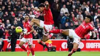 英超-各賽事8連勝！曼城2-1諾丁漢森林 謝爾基傳射建功