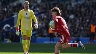  3輪不勝！利物浦1-2客負布萊頓 先賽僅領先第六1分 35歲黑貝雙響