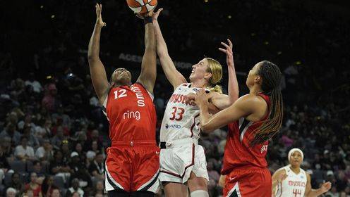 WNBA常规赛 华盛顿神秘人  94 - 83  拉斯维加斯王牌 集锦