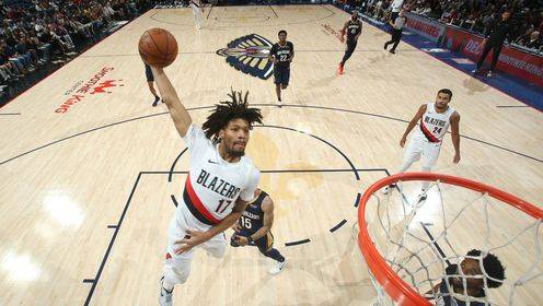 ?开拓者力擒鹈鹕 杨瀚森一连6场DNP 夏普35+5 阿夫迪亚32分