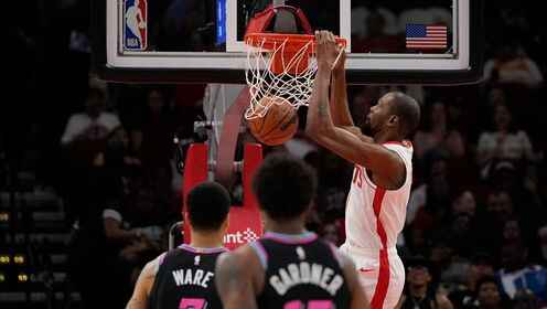 ??阿門補籃助火箭反絕殺熱火！KD27分&總分超喬丹 熱巴32+21