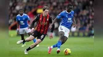 英超-梅恩達(dá)破門&埃瓦尼爾森扳平 伯恩茅斯主場(chǎng)1-1桑德蘭