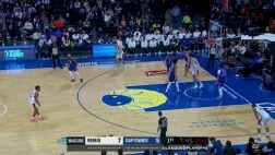 在籃下一柱擎天！楊瀚森持球單打自投自搶單臂重扣