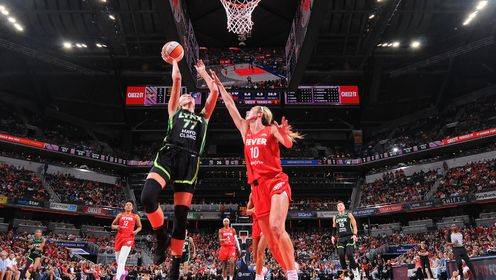 WNBA常规赛 明尼苏达山猫  95 - 90  印第安纳狂热 全场集锦