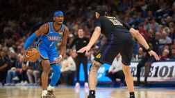 ??輸球傷人！湖人43分慘敗雷霆 東契奇腿筋傷退 亞歷山大28+7+7