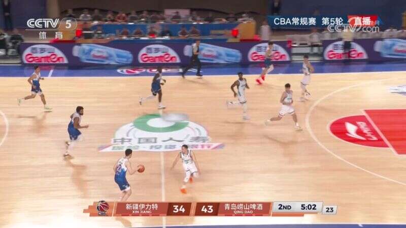 12月24日CBA常規(guī)賽 新疆 - 青島 全場(chǎng)錄像