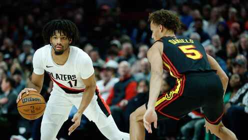 ??開拓者力擒老鷹止連敗 楊瀚森未登場(chǎng) 夏普24+9 CJ戰(zhàn)舊主20分