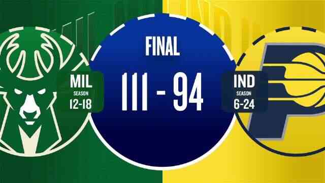 ??雄鹿送步行者6連敗 小波特24+6+5 羅林斯23+7 字母缺戰