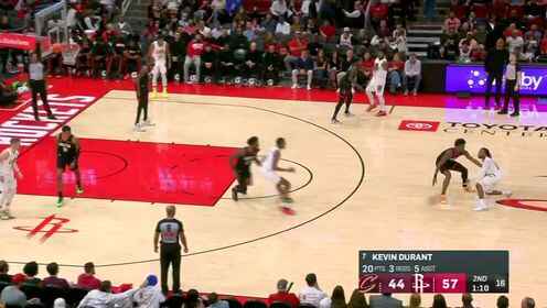 火箭擺出五大鋒線陣容輕松打一攻一防 五位2米05左右你敢想？！